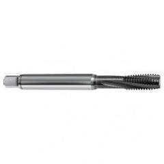 M6x0.75 4HX 3-Flute Cobalt Semi-Bottoming 10 degree Spiral Flute Tap-TiAlN - Americas Industrial Supply