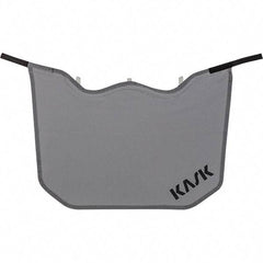 Kask America - Polyester Hard Hat Neck Shade - Blade Mounted Attachment, Gray, Compatible with KASK Zenith - Americas Industrial Supply