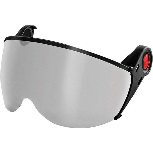 Kask America - Polycarbonate Hard Hat Visor - Blade Mounted Attachment, Mirror, Compatible with KASK Zenith - Americas Industrial Supply