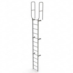 TRI-ARC - Rolling & Wall Mounted Ladders & Platforms Type: Fixed Ladder Style: Safety Cage - Americas Industrial Supply