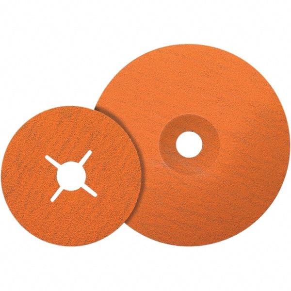 WALTER Surface Technologies - 6" Diam 7/8" Hole 36 Grit Fiber Disc - Ceramic - Americas Industrial Supply