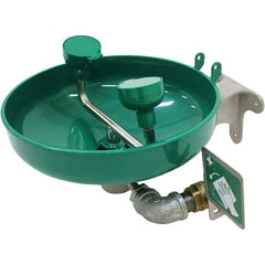Haws - 15" Wide, Wall Mount, Plastic Bowl, Eyewash Station - 5 GPM Flow Rate - Americas Industrial Supply