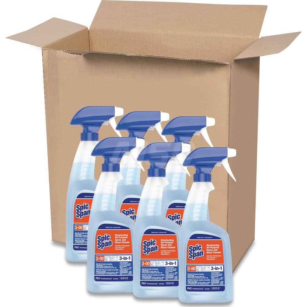 All-Purpose Cleaner: 32 gal Trigger Spray Bottle, Disinfectant Liquid, Fresh Scent