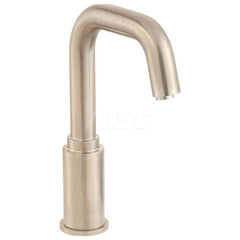 Electronic & Sensor Faucets; Type: Sensor-Operated Proximity Lavatory Faucet; Style: Contemporary; Spout Type: Standard; Mounting Centers: Single Hole; Voltage (AC): 120/240; Finish/Coating: Brushed Nickel; Special Item Information: Touchless Faucet; 0.5