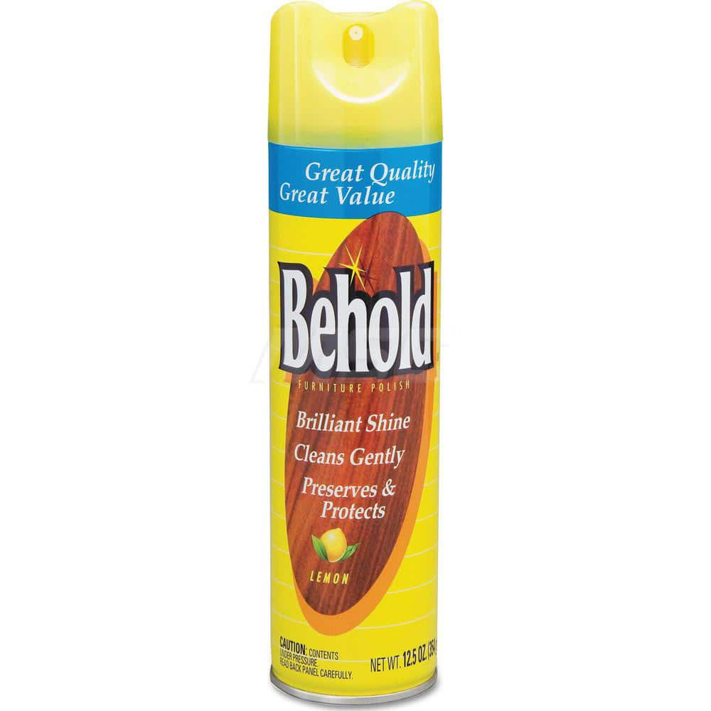 Behold Furniture Polish Lemon, 12 oz, RTU, 6/CT 6