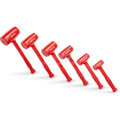 Dead Blow Hammer Set, 6-Piece (13, 21, 26, 39, 45, 53 oz.)