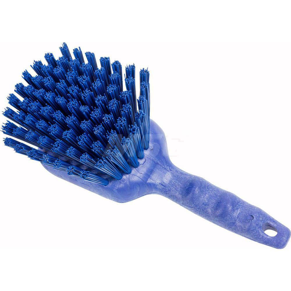 Scrub & Scouring Brushes; Type: Scrub Brush; Bristle Material: Polyester; Brush Width: 3; Resistance Features: Chemical Resistant; Oil Resistant; Acid Resistant; Water Resistant; Block/Handle Material: Plastic; Color: Blue; Bristle Type: Stiff; Brush Area