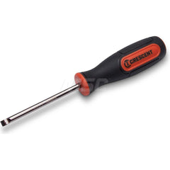 Slotted Screwdriver: 4″ Blade Length