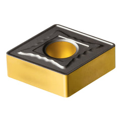 Turning Insert:  CNMG 12 04 12-MR 4415, TiCN, Al2O3 & TiN Finish,  Neutral,  0.0469″ Corner Radius,  N/A Series  CNMG-MR (ISO P)