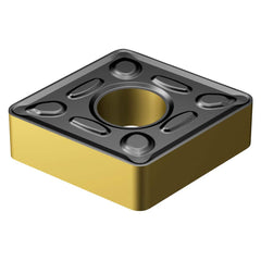 Turning Insert:  CNMG 19 06 16-HM 4415, TiCN, Al2O3 & TiN Finish,  Neutral,  0.0625″ Corner Radius,  N/A Series  CNMG-HM