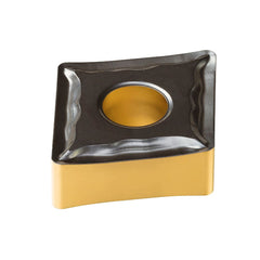 Turning Insert:  CNMG 12 04 08-MF 4415, TiCN, Al2O3 & TiN Finish,  Neutral,  0.0313″ Corner Radius,  N/A Series  CNMG-MF (ISO P)