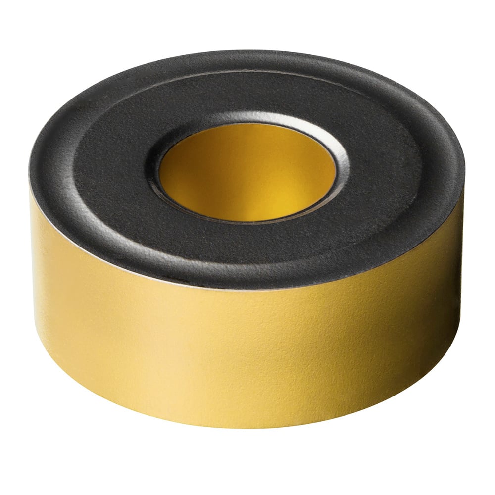 Turning Insert:  RNMG 12 04 00 4415, TiCN, Al2O3 & TiN Finish,  Neutral,  0.2500″ Corner Radius,  N/A Series  RNMG