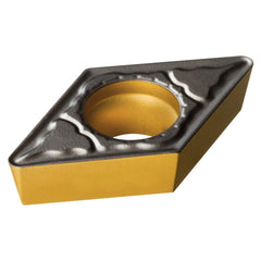 Turning Insert:  DPMT 11 T3 04-PM 4425,  Solid Carbide TiCN, Al2O3 & TiN Finish,  Neutral,  0.0156″ Corner Radius,  N/A Series  DPMT-PM