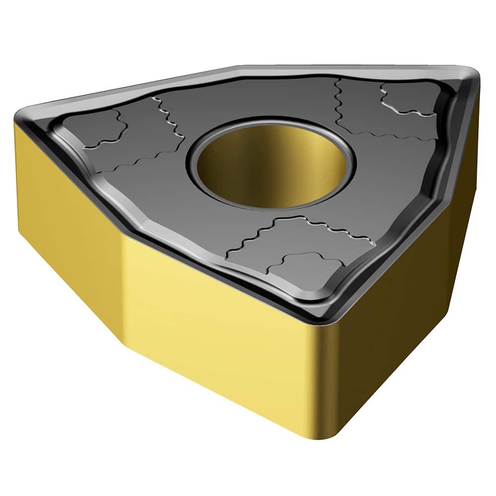 Turning Insert:  WNMG 08 04 08-PMC 4425,  Solid Carbide TiCN, Al2O3 & TiN Finish,  Neutral,  0.0313″ Corner Radius,  N/A Series  WNMG-PMC