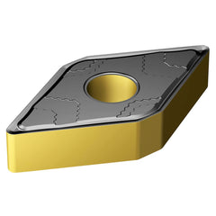 Turning Insert:  DNMG 15 06 04-PMC 4415, TiCN, Al2O3 & TiN Finish,  Neutral,  0.0156″ Corner Radius,  N/A Series  DNMG-PMC
