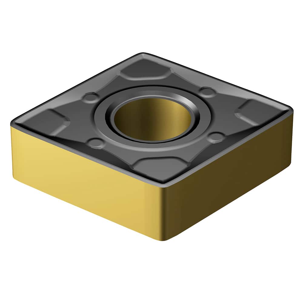 Turning Insert:  CNMM 12 04 16-WR 4425,  Solid Carbide TiCN, Al2O3 & TiN Finish,  Neutral,  0.0625″ Corner Radius,  N/A Series  CNMM-WR