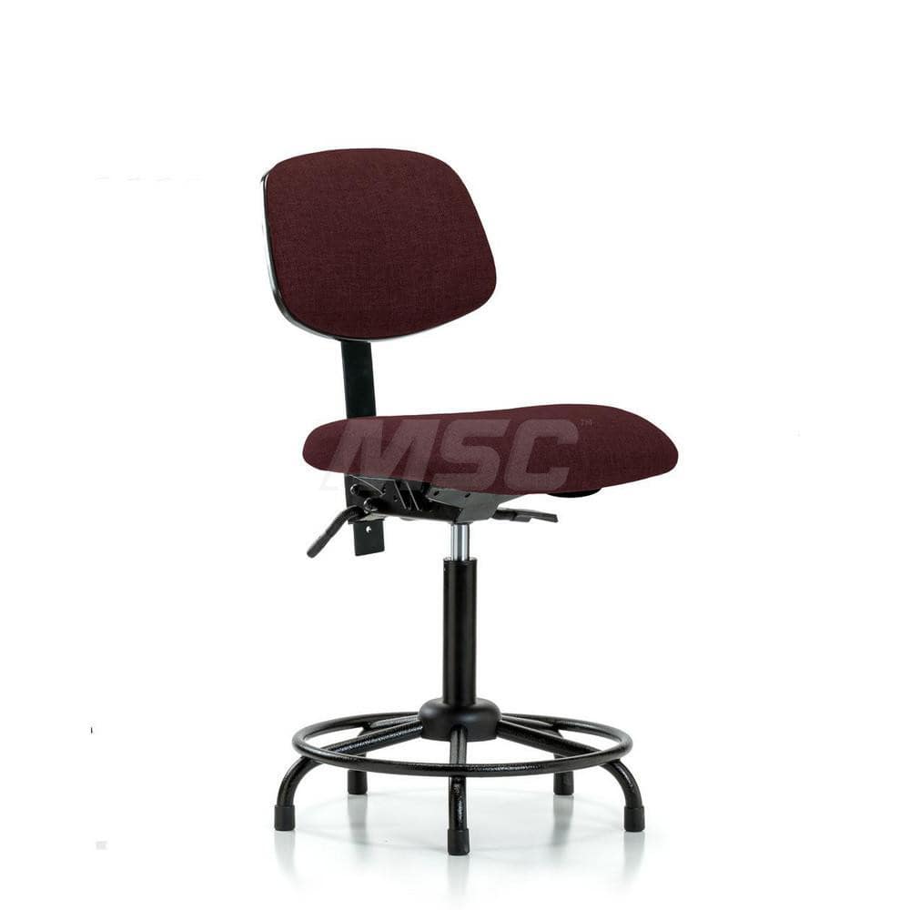 Task Chair: Olefin, Burgundy