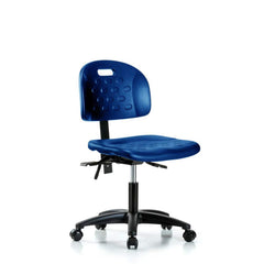 Task Chair: Polyurethane, Blue