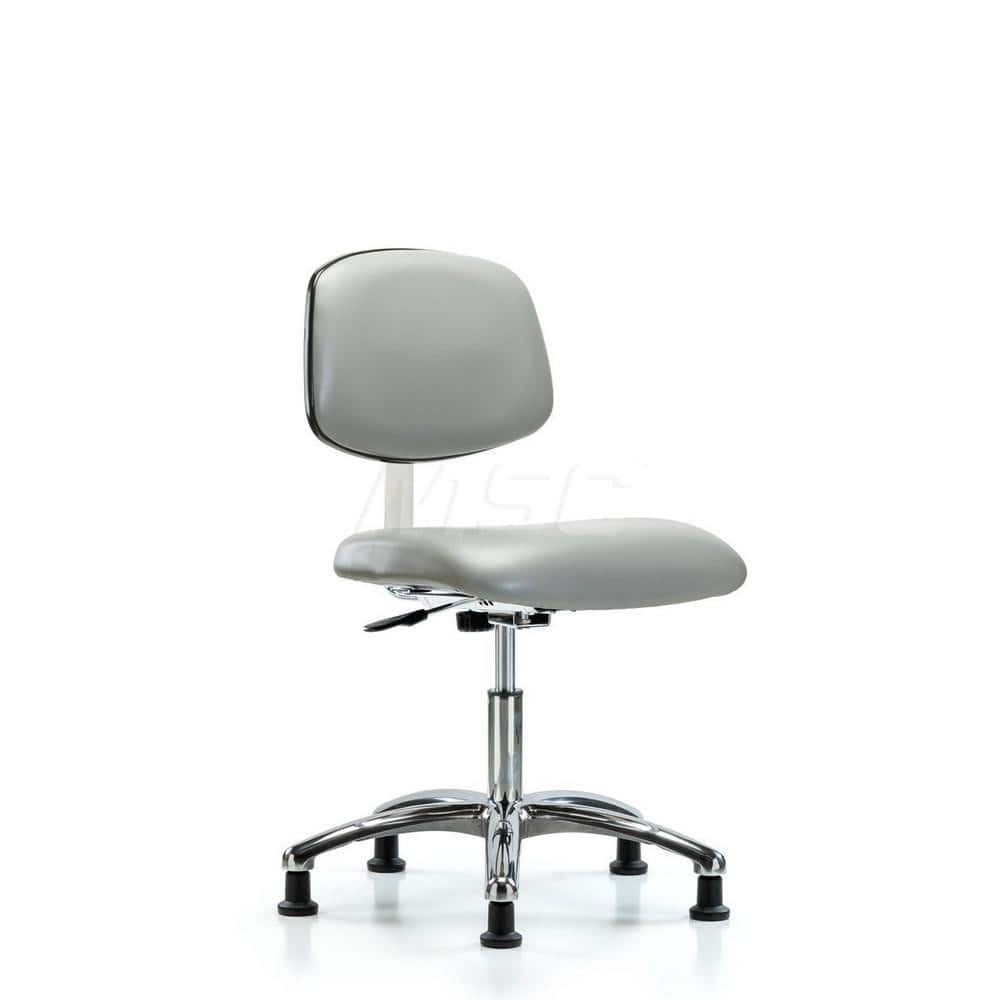 Task Chair: Vinyl, Dove