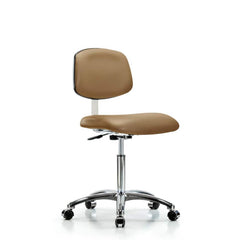 Task Chair: Vinyl, Taupe