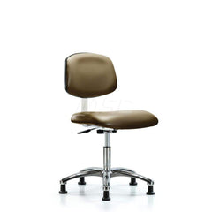 Task Chair: Vinyl, Taupe