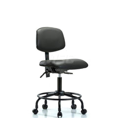 Task Chair: Vinyl, Carbon