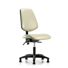 Task Chair: Vinyl, Adobe White