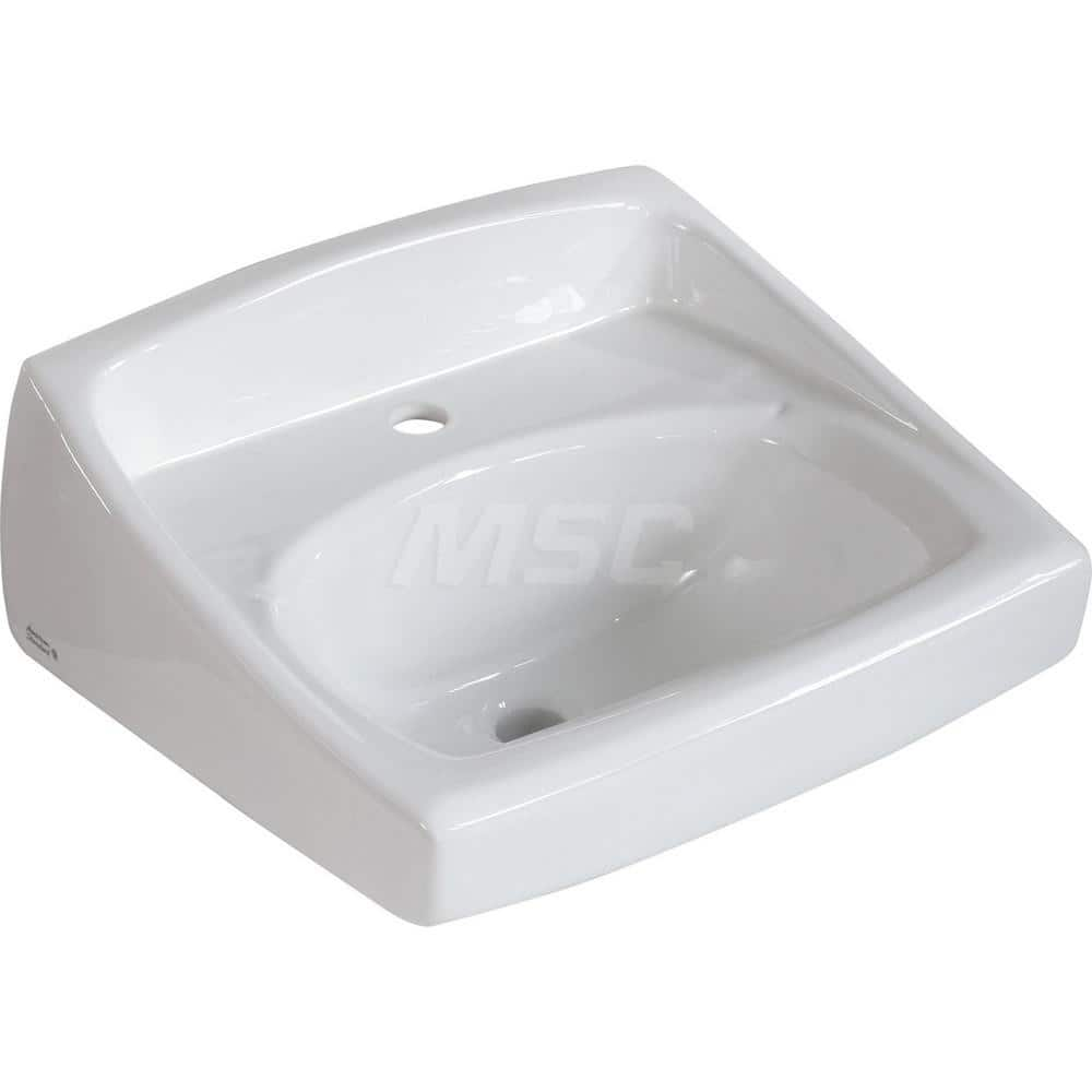 Sinks; Type: Semi-Pedestal Sink; Outside Length: 20; Outside Width: 24-1/4; Outside Height: 18-3/8; Inside Length: 12; Inside Width: 19-3/8; Depth (Inch): 6; Number of Compartments: 1.000; Includes Items: Semi-Pedestal Sink; Mounting Kit; Material: Vitreo