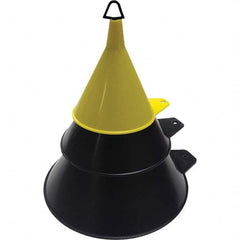 Funnel King - Oil Funnels & Can Oiler Accessories Type: Funnel Set Material: Polyethylene - Americas Industrial Supply