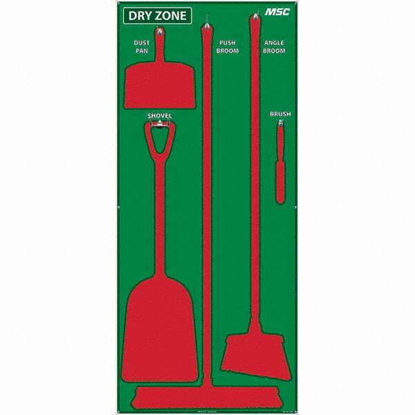 NMC - 30 x 68" Aluminum Composite Panel Shadow Board - Americas Industrial Supply