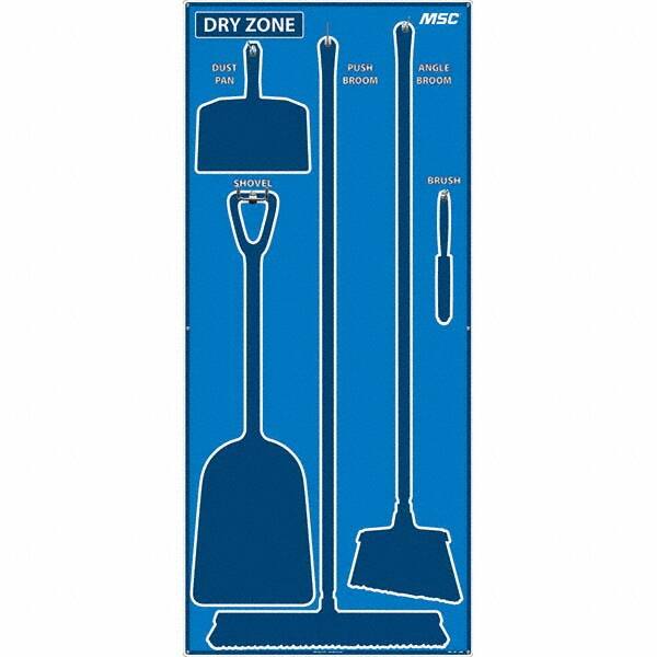 NMC - 30 x 68" Aluminum Composite Panel Shadow Board - Americas Industrial Supply
