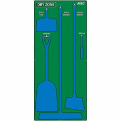 NMC - 30 x 68" Aluminum Shadow Board - Americas Industrial Supply