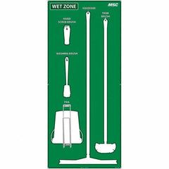 NMC - 30 x 68" Aluminum Shadow Board - Americas Industrial Supply
