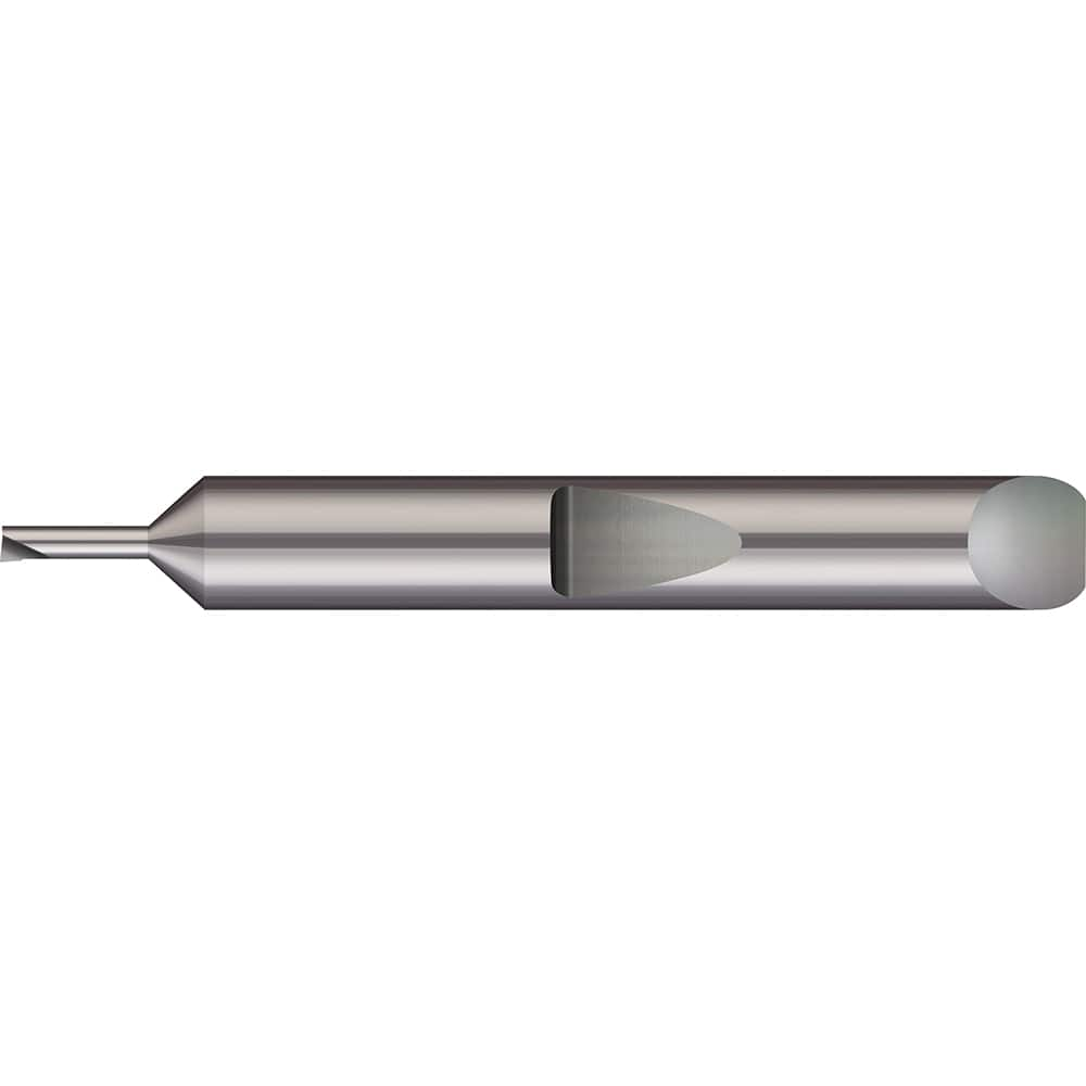 Micro Boring Bar: 0.0315″ Min Bore, 0.15″ Max Depth, Right Hand Cut, Solid Carbide 3/16″ Shank Dia, 1-1/2″ OAL