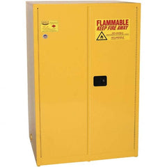 Eagle - Safety Cabinets Hazardous Chemical Type: Flammable and Combustible Liquids Color: Yellow - Americas Industrial Supply