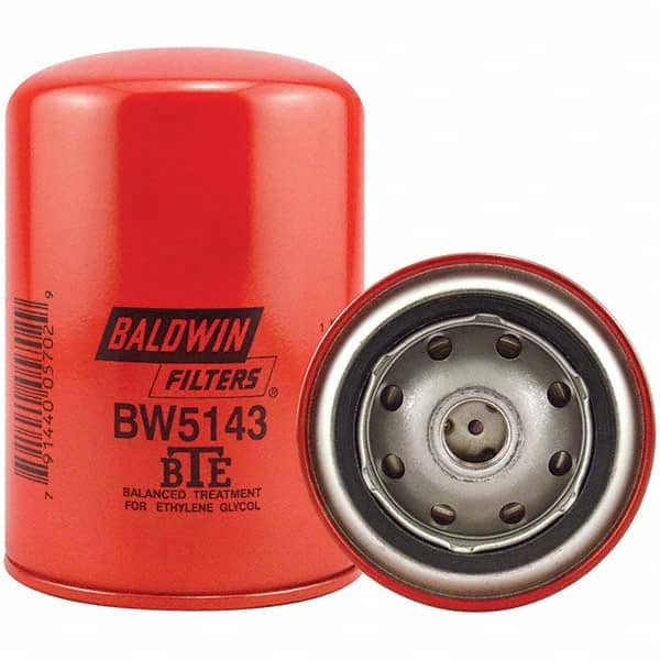 Baldwin Filters - 11/16 Thread 5-3/8" OAL x 3-11/16" OD Automotive Coolant Filter - Americas Industrial Supply