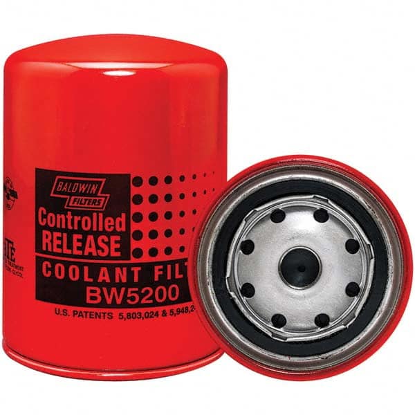Baldwin Filters - 11/16 Thread 5-13/32" OAL x 3-11/16" OD Automotive Coolant Filter - Americas Industrial Supply