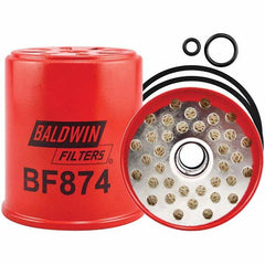 Baldwin Filters - 3-13/16" OAL x 3-15/32" OD Automotive Fuel Filter - Americas Industrial Supply