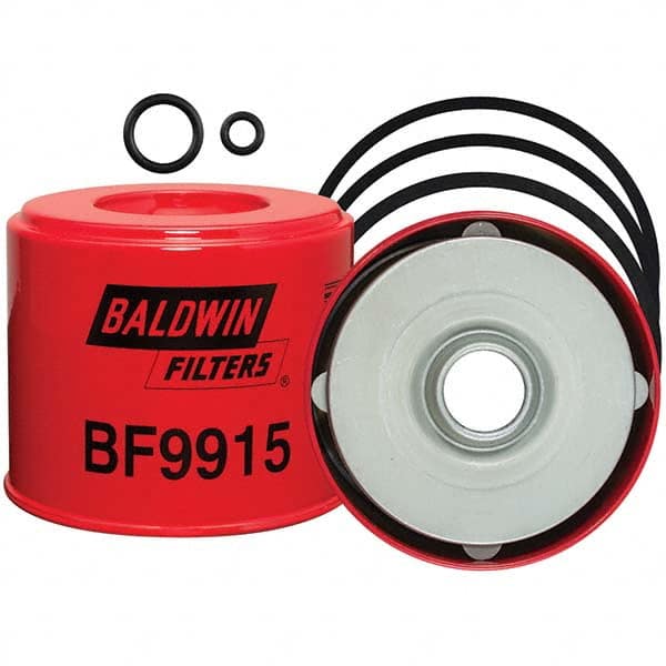 Baldwin Filters - 2-13/16" OAL x 3-7/16" OD Automotive Fuel Filter - Americas Industrial Supply