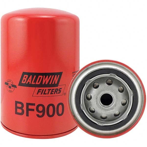 Baldwin Filters - M16 x 1.5 Thread 5-3/8" OAL x 3-11/16" OD Automotive Fuel Filter - Americas Industrial Supply
