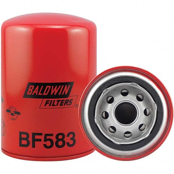 Baldwin Filters - 15/16 Thread 5-3/8" OAL x 3-11/16" OD Automotive Fuel Filter - Americas Industrial Supply