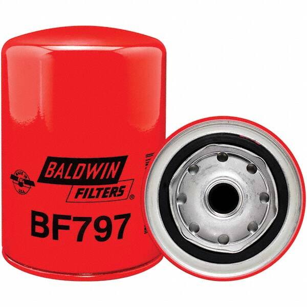 Baldwin Filters - 3/4 Thread 5-3/8" OAL x 3-11/16" OD Automotive Fuel Filter - Americas Industrial Supply