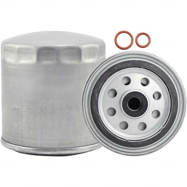 Baldwin Filters - M12 x 1.5 Thread 3-13/16" OAL x 3-3/8" OD Automotive Fuel Filter - Americas Industrial Supply
