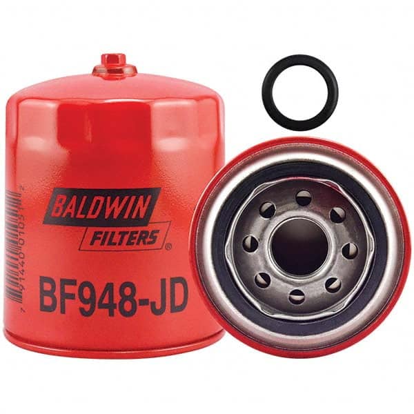 Baldwin Filters - 1 Thread 4-11/16" OAL x 3-11/16" OD Automotive Fuel Filter - Americas Industrial Supply
