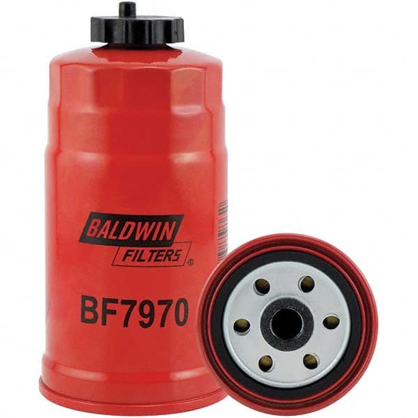 Baldwin Filters - M16 x 1.5 Thread 6-23/32" OAL x 3-3/8" OD Automotive Fuel Filter - Americas Industrial Supply