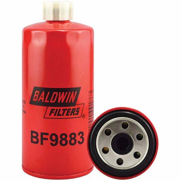 Baldwin Filters - M16 x 1.5 Thread 7-15/32" OAL x 3-9/32" OD Automotive Fuel Filter - Americas Industrial Supply
