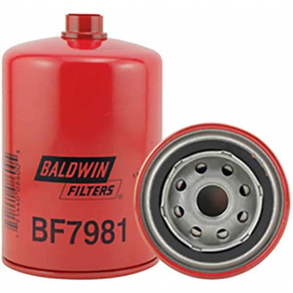 Baldwin Filters - 13/16 Thread 6-1/8" OAL x 3-11/16" OD Automotive Fuel Filter - Americas Industrial Supply