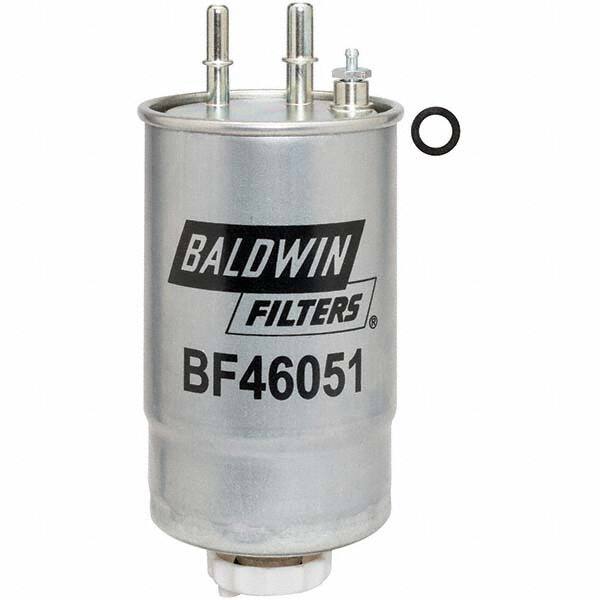 Baldwin Filters - 8-1/16" OAL x 3-1/2" OD Automotive Fuel Filter - Americas Industrial Supply