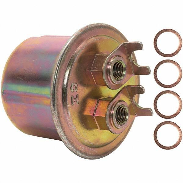 Baldwin Filters - 3-13/16" OAL x 3-13/32" OD Automotive Fuel Filter - Americas Industrial Supply