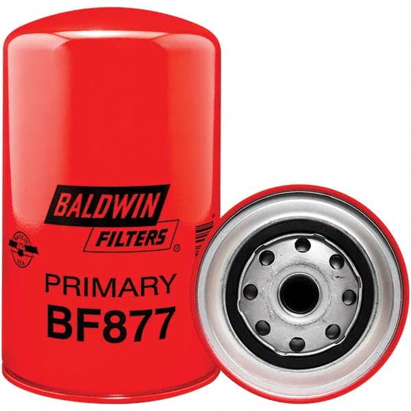 Baldwin Filters - 13/16 Thread 7-11/32" OAL x 4-1/4" OD Automotive Fuel Filter - Americas Industrial Supply